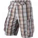 NIKE AD CHALLENGE PLAID CARGO SHORT